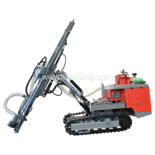 95-140mm Quarry Mining DTH Drilling Rig for sale